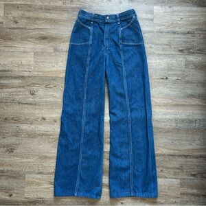Vintage 60s 70s Wide Leg Stovepipe Wrangler Jeans